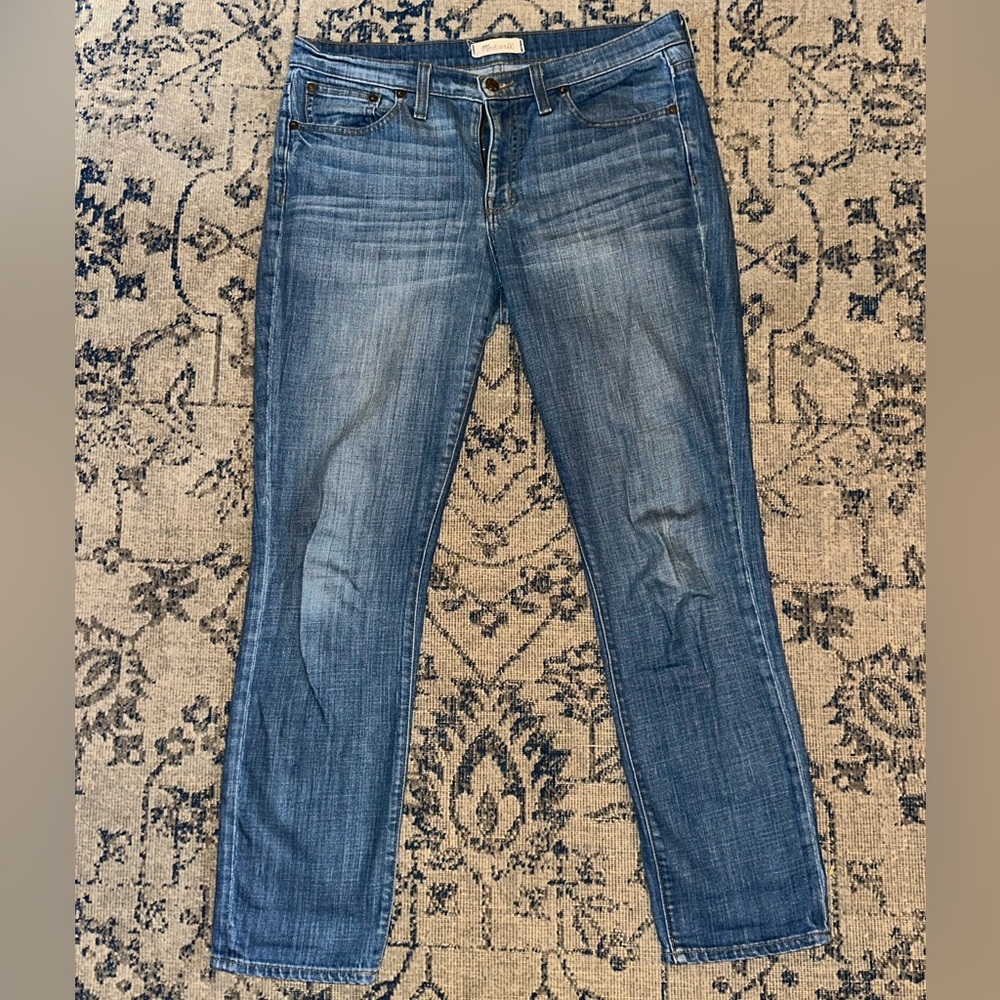 Classic blue Madewell Women’s Slim Boyjean